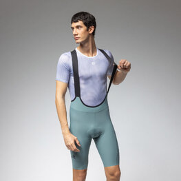 ALÉ Kurze Fahrradhose mit Trägern - GRAVEL-PRO OFF ROAD - - Grün