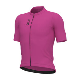 ALÉ Kurzarm Fahrradtrikot - COLOR BLOCK PRAGMA - Rosa