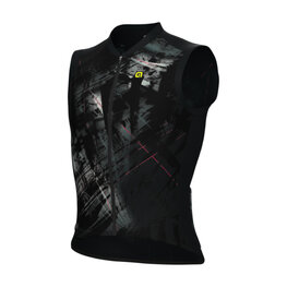 ALÉ Ärmelloses Fahrradtrikot - MIRROR PR-E - Schwarz/Grau