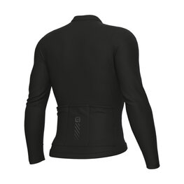 ALÉ Langarm Fahrradtrikot für den Sommer - COLOR BLOCK PRAGMA - Schwarz