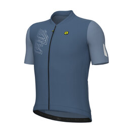 ALÉ Kurzarm Fahrradtrikot - FOLLOW ME PR-E - Blau