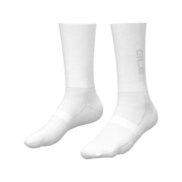 ALÉ Klassische Fahrradsocken - FLUIDA - Weiß