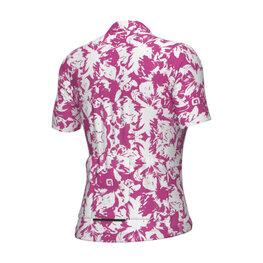 ALÉ Kurzarm Fahrradtrikot - ESSENZA PRAGMA - Weiß/Rosa
