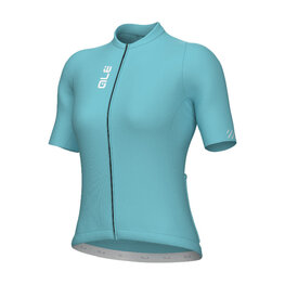 ALÉ Kurzarm Fahrradtrikot - PRAGMA COLOR BLOCK - Türkis