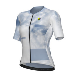 ALÉ Kurzarm Fahrradtrikot - ATMOSFERA PR-E - Weiß/Blau