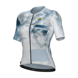 ALÉ Kurzarm Fahrradtrikot - ATMOSFERA PR-E - Weiß/Lila