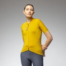 ALÉ Kurzarm Fahrradtrikot - PRAGMA COLOR BLOCK OFF ROAD - Gelb