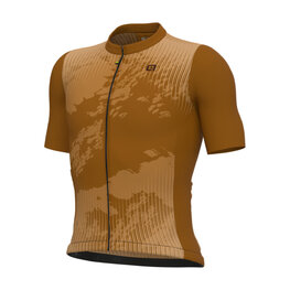 ALÉ Kurzarm Fahrradtrikot - KRAKATOA OFF ROAD-GRAVEL - Braun