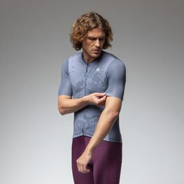 ALÉ Kurzarm Fahrradtrikot - KRAKATOA OFF ROAD - GRAVEL - Grau