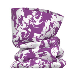 ALÉ Fahrrad-Nackenwärmer - ESSENZA - Lila/Weiß