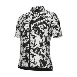 ALÉ Kurzarm Fahrradtrikot - ESSENZA KID - Schwarz/Weiß