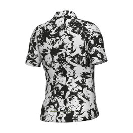 ALÉ Kurzarm Fahrradtrikot - ESSENZA KID - Schwarz/Weiß