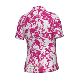 ALÉ Kurzarm Fahrradtrikot - ESSENZA KID - Rosa/Weiß