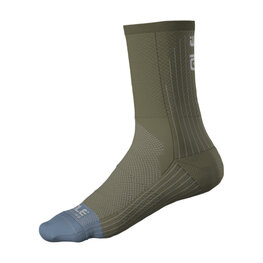 ALÉ Klassische Fahrradsocken - COLOR BLOCK - Braun/Blau