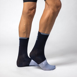 ALÉ Klassische Fahrradsocken - SLIDE - Schwarz/Blau