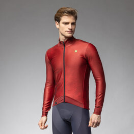 ALÉ Fahrrad-Thermojacke - PR-E FAN - Rot