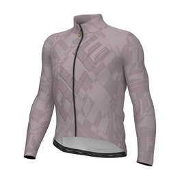 ALÉ Langarm Fahrradtrikot für den Winter - PRAGMA SCHEMA - Lila
