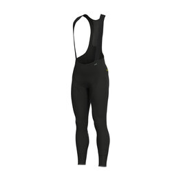 ALÉ Lange Fahrradhose mit Trägern - R-EV1 CLIMA WARM PLUS 2.0 - Schwarz