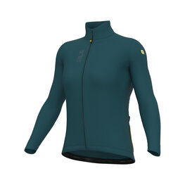 ALÉ Langarm Fahrradtrikot für den Winter - PRAGMA FONDO 3.0 LADY - Blau