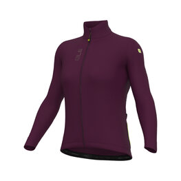 ALÉ Langarm Fahrradtrikot für den Winter - PRAGMA FONDO 3.0 LADY - Lila