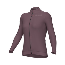 ALÉ Langarm Fahrradtrikot für den Winter - PR-E FOLLOW ME 2.0 LADY - Lila