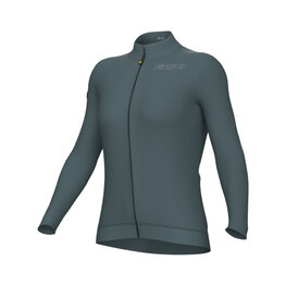 ALÉ Langarm Fahrradtrikot für den Winter - PR-E FOLLOW ME 2.0 LADY - Blau