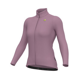 ALÉ Langarm Fahrradtrikot für den Winter - R-EV1 WARM RACE 2.0 LADY - Lila