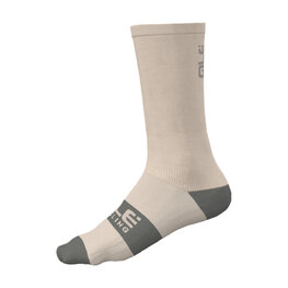 ALÉ Klassische Fahrradsocken - ACCESSORI STRADA 3.0 - Elfenbein/Grau