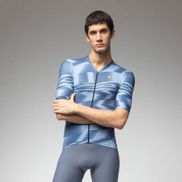 ALÉ Kurzarm Fahrradtrikot - TECHNO PR-E - Blau