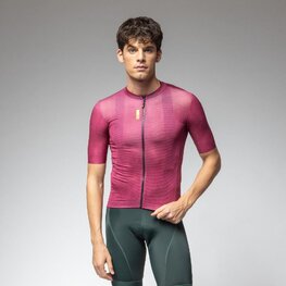 ALÉ Kurzarm Fahrradtrikot - PRAGMA DEEP - Rosa