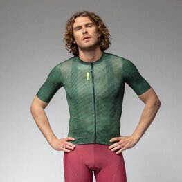 ALÉ Kurzarm Fahrradtrikot - PRAGMA DEEP - Grün