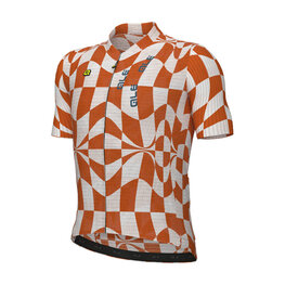 ALÉ Kurzarm Fahrradtrikot - PR-E MULTIVERSO 2.0 - Weiß/Orange