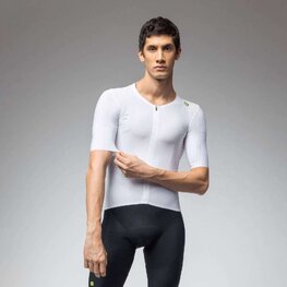 ALÉ Kurzarm Fahrradtrikot - R-EV1 EAGLE - Weiß