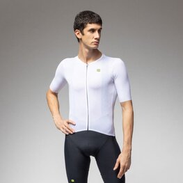 ALÉ Kurzarm Fahrradtrikot - EARTHY STYLE 2.0 PR-E - Weiß