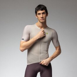 ALÉ Kurzarm Fahrradtrikot - EARTHY STYLE 2.0 PR-E - Beige