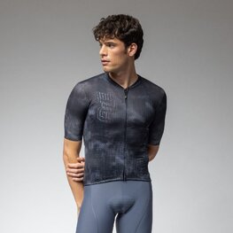 ALÉ Kurzarm Fahrradtrikot - FOLLOW ME 2.0 PR-E - Schwarz