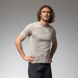 ALÉ Kurzarm Fahrradtrikot - OFF ROAD RUGGED 2.0 - Beige