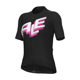 ALÉ Kurzarm Fahrradtrikot - SAUVAGE 2.0 PR-E - Schwarz