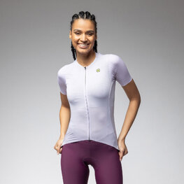 ALÉ Kurzarm Fahrradtrikot - EARTHY STYLE 2.0 PR-E - Weiß