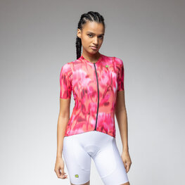 ALÉ Kurzarm Fahrradtrikot - JARDIN 2.0 PR-E - Rot