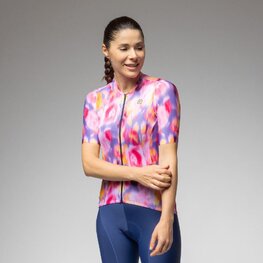 ALÉ Kurzarm Fahrradtrikot - JARDIN 2.0 PR-E - mehrfarbig