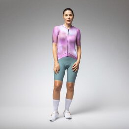 ALÉ Kurzarm Fahrradtrikot - PR-E ARGON - Rosa