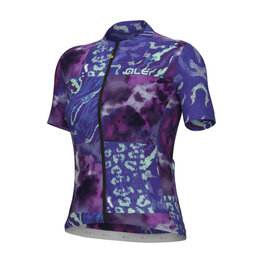 ALÉ Kurzarm Fahrradtrikot - PRAGMA LINFA - Lila/Blau