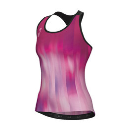 ALÉ Ärmelloses Fahrradtrikot - PRAGMA CRAZY - Rot