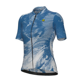 ALÉ Kurzarm Fahrradtrikot - PR-E FAN - Blau/Weiß