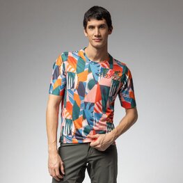 ALÉ Kurzarm Fahrradtrikot - OFF ROAD - GRAVEL SAVANA - mehrfarbig