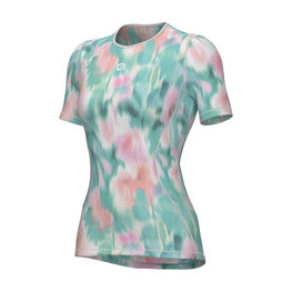 ALÉ Kurzarm Fahrrad-Shirt - INTIMO JARDIN 2.0 - Hellgrün