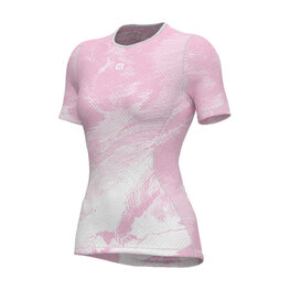 ALÉ Kurzarm Fahrrad-Shirt - INTIMO FAN - Rosa