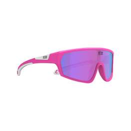 NEON Fahrradsonnenbrille - LOOP - Rosa/Weiß