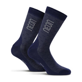 NEON Klassische Fahrradsocken - NEON 3D - Blau